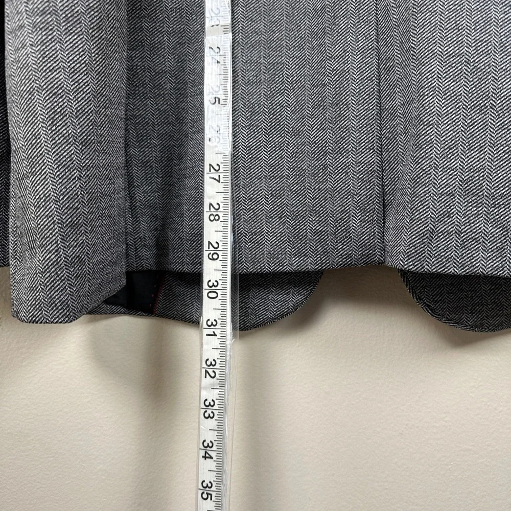 PJ Paul Jones Mens XL Blazer Grey Herringbone‎ Two Button Stretch Sport Coat NEW